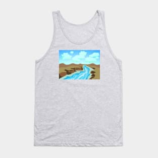 Serene River Tank Top